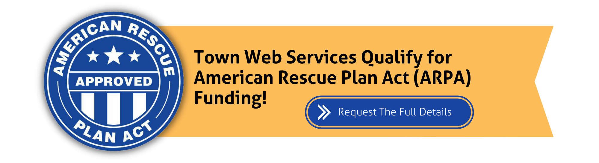 Town Web Services Qualify for American Rescue Plan (ARPA) Funding