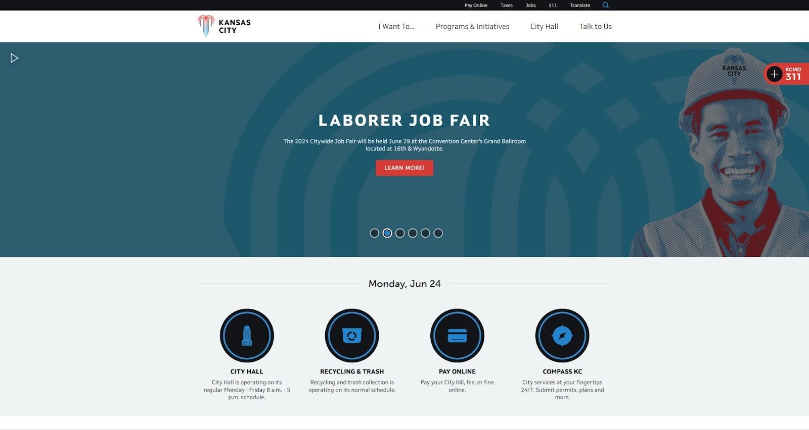Kansas City website