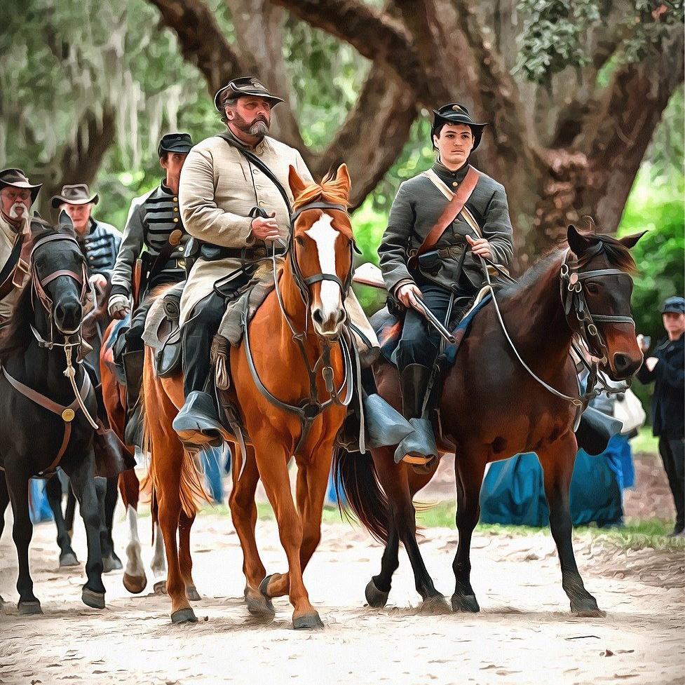 Civil war reenactments